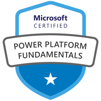 Badge Microsoft Certified Power Platform Fundamentals